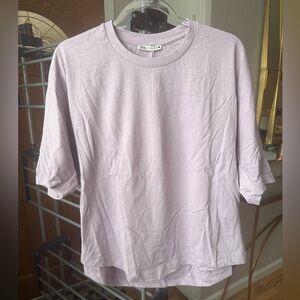 Zara Light Purple Tee